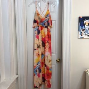 H&M colorful maxi dress